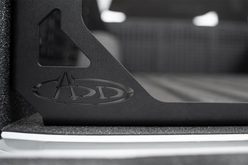 Ford Super Duty F350 Bed Channel Stiffener - Addictive Desert Designs - Black - `23-`27